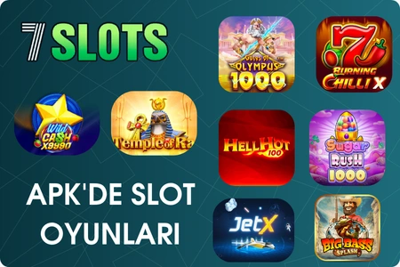 7Slots APK' de slot oyunları